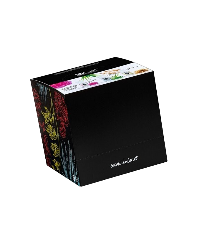 InLei counter display "MOUSSE TRIS" Aloe, Oat and Rose