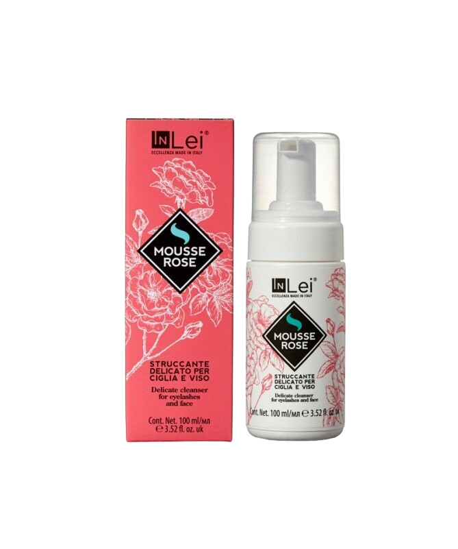 InLei counter display "MOUSSE TRIS" Aloe, Oat and Rose