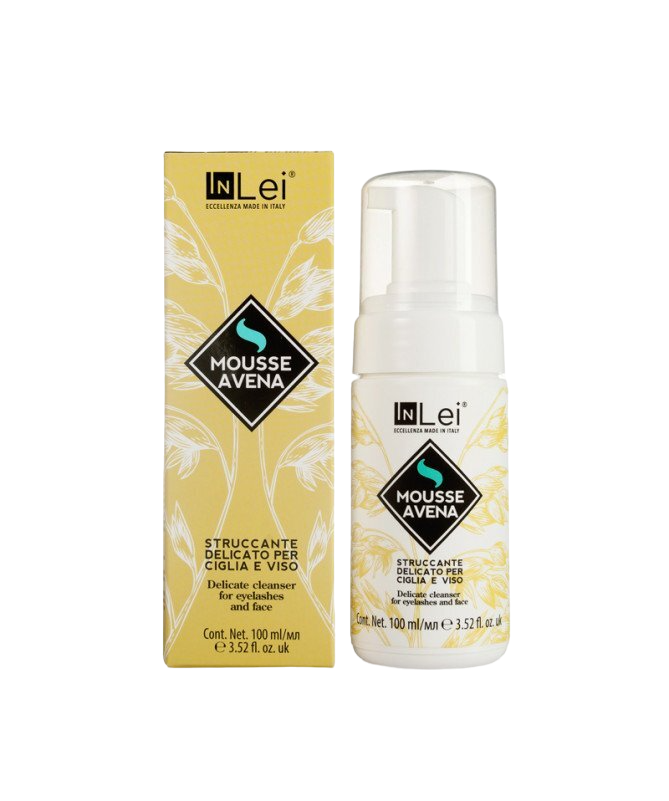 InLei counter display "MOUSSE TRIS" Aloe, Oat and Rose