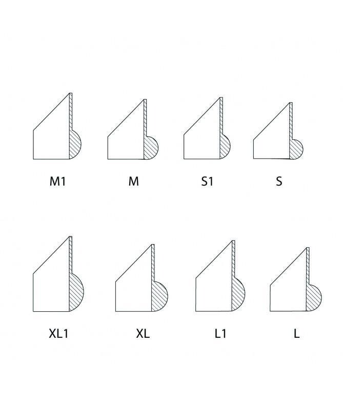 InLei "ONE" - silicone eyelash curlers size XL1