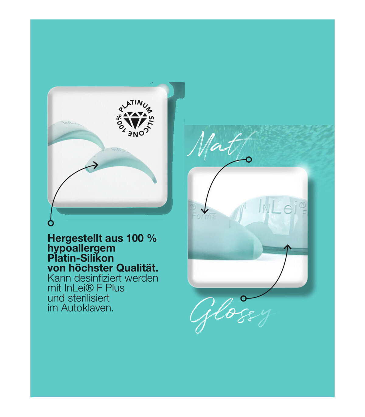 InLei "FORMA" - bigoudis universels en silicone