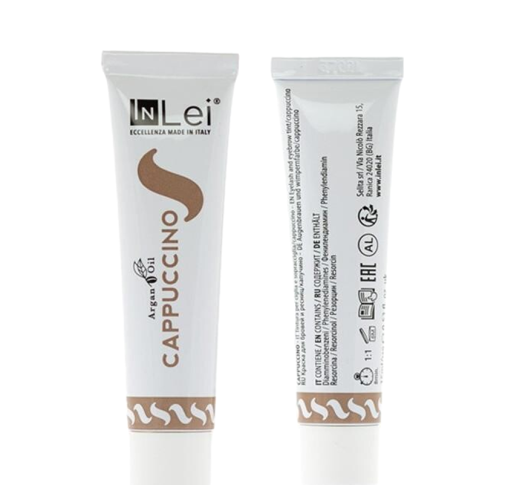 InLei "CAPPUCCINO"- eyelash and eyebrow tint with Argan oil